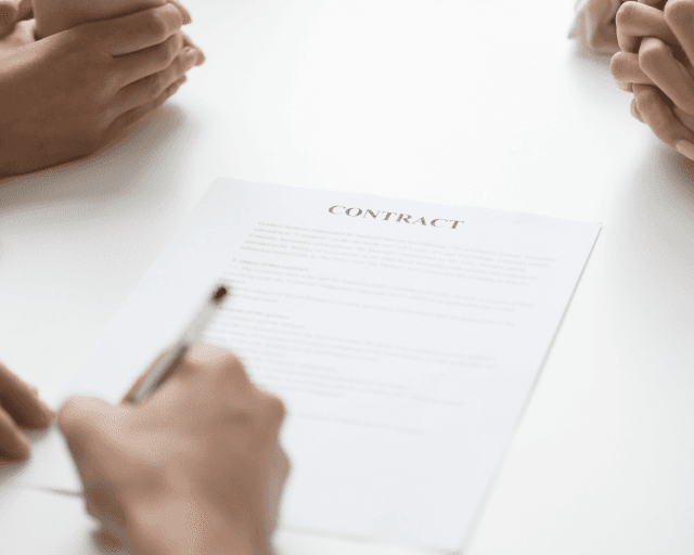 미팅과 프로젝트 계약